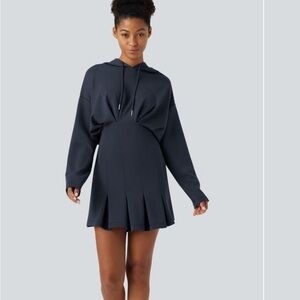 HALARA Navy Blue Mini Dress